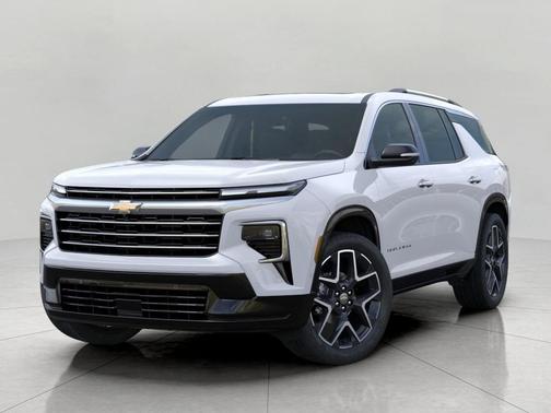 Polar White Tricoat 2026 Chevrolet Traverse High Country