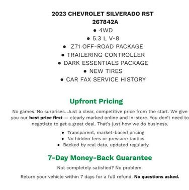 2023 Chevrolet Silverado 1500 RST