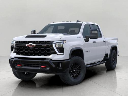 Summit White 2026 Chevrolet Silverado 2500 Crew Cab, Standard Bed, XR2, 4WD