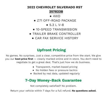 2022 Chevrolet Silverado 1500 RST