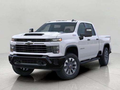 Summit White 2026 Chevrolet Silverado 2500 Custom