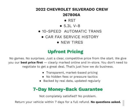 2022 Chevrolet Silverado 1500 RST