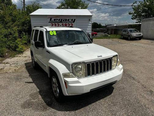 WHITE 2008 Jeep Liberty Limited