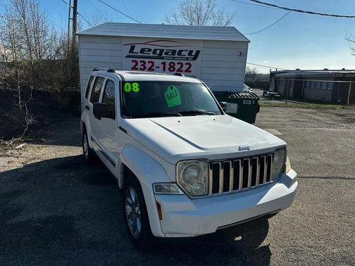 WHITE 2008 Jeep Liberty Limited
