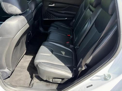 WHITE 2021 Hyundai SANTA FE SEL 2.4