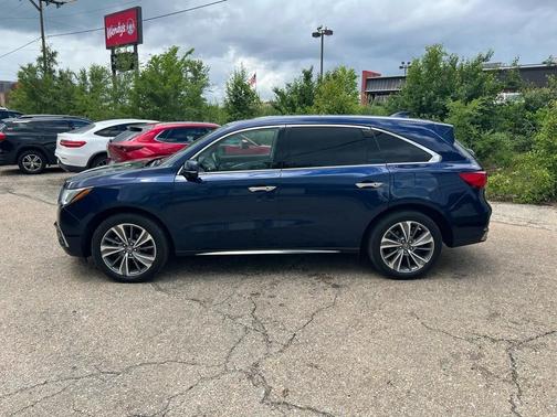 BLUE 2017 Acura MDX 3.5L w/Technology Package