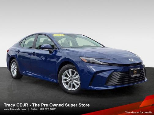 Blue 2026 Toyota Camry LE