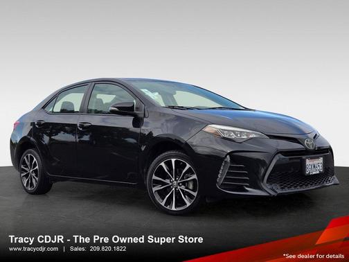 Black Sand Pearl 2019 Toyota Corolla SE