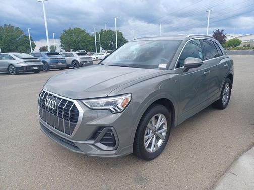 Chronos Gray Metallic 2023 Audi Q3 Premium 45 TFSI S line quattro Tiptronic