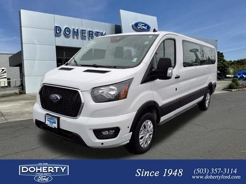 OXFORD WHITE 2024 Ford Transit-350 XLT