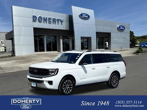 OXFORD WHITE 2025 Ford Expedition PLATINUM