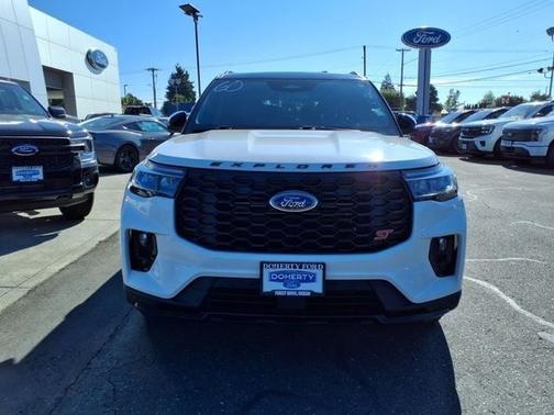 STAR WHITE MET TRI-COAT 2025 Ford Explorer ST
