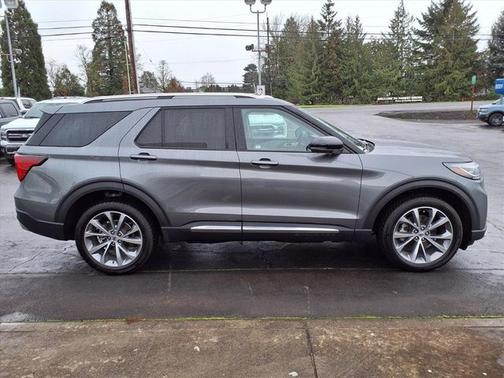 CARBONIZED GRAY METALLIC 2025 Ford Explorer PLATINUM