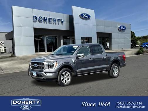 CARBONIZED GRAY METALLIC 2022 Ford F-150 PLATINUM