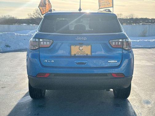 Laser Blue Pearlcoat 2021 Jeep Compass Latitude