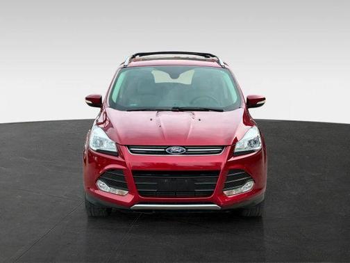 Red 2015 Ford Escape Titanium