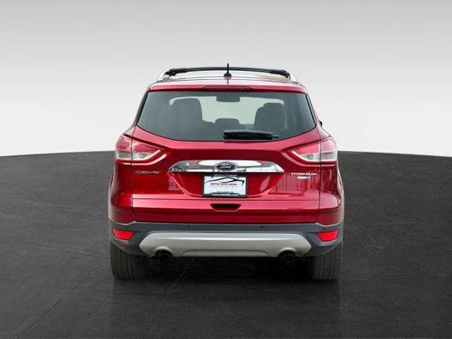 Red 2015 Ford Escape Titanium