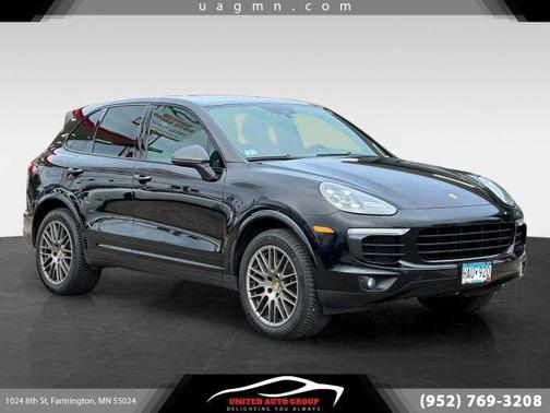 Black 2017 Porsche Cayenne S