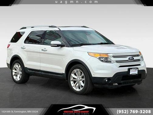 White 2015 Ford Explorer Limited