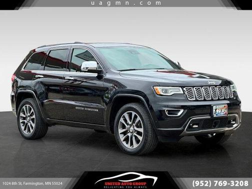 Black 2017 Jeep Grand Cherokee Overland