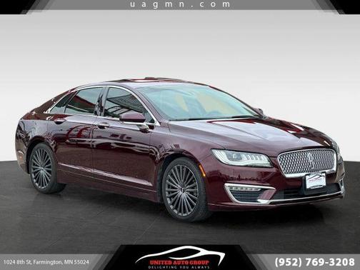 Burgundy 2018 Lincoln MKZ Reserve