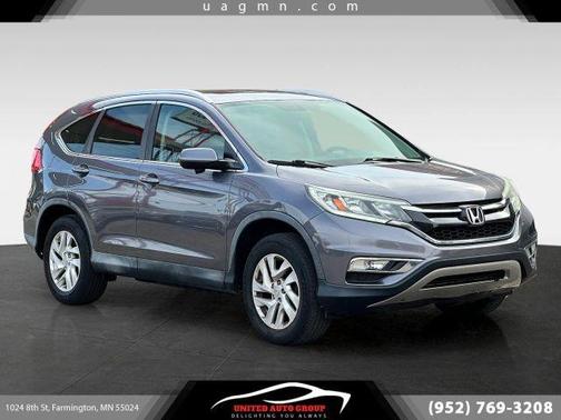 Gray 2015 Honda CR-V EX-L