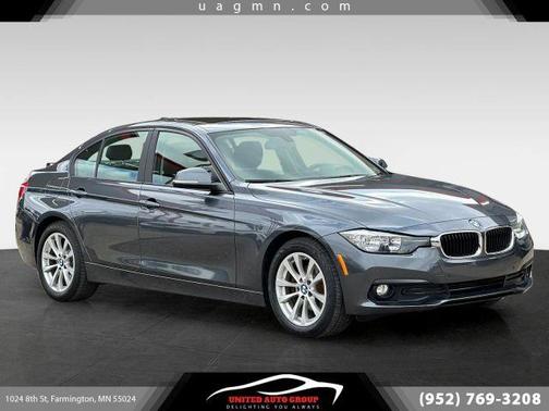 Gray 2016 BMW 320 i xDrive