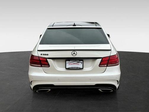 White 2014 Mercedes-Benz E-Class E 550 4MATIC
