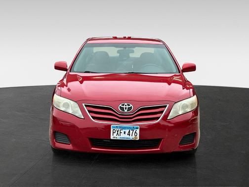 Red 2011 Toyota Camry LE