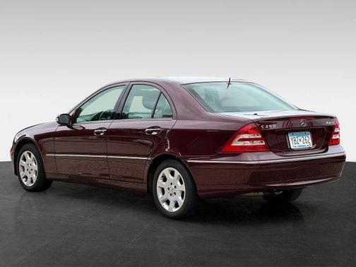 Burgundy 2006 Mercedes-Benz C-Class