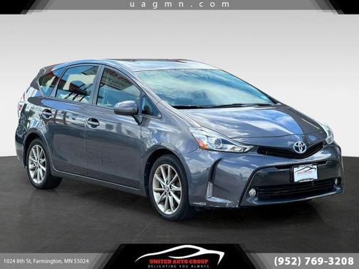 Gray 2016 Toyota Prius v Five