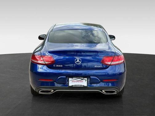 Blue 2017 Mercedes-Benz C-Class C 300 4MATIC