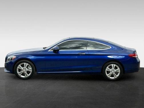 Blue 2017 Mercedes-Benz C-Class C 300 4MATIC