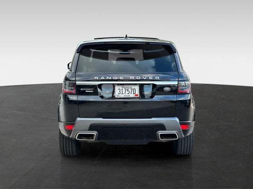 Santorini Black 2019 Land Rover Range Rover Sport HSE MHEV