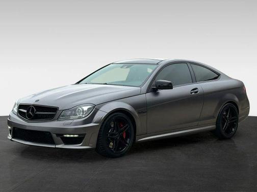 Gray 2013 Mercedes-Benz C-Class C 63 AMG