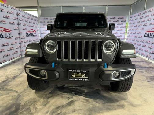 Sting-Gray Clearcoat 2023 Jeep Wrangler 4xe Sahara