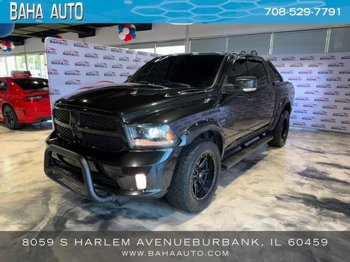 Brilliant Black Crystal Pearl 2018 RAM 1500 Sport