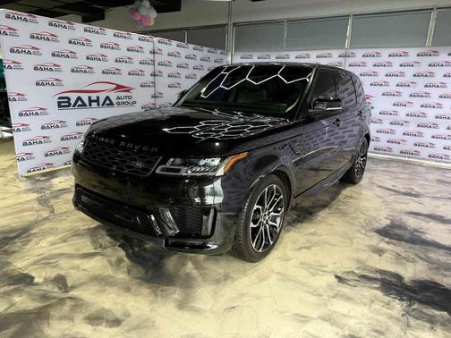 Santorini Black Metallic 2022 Land Rover Range Rover Sport HSE Silver Edition