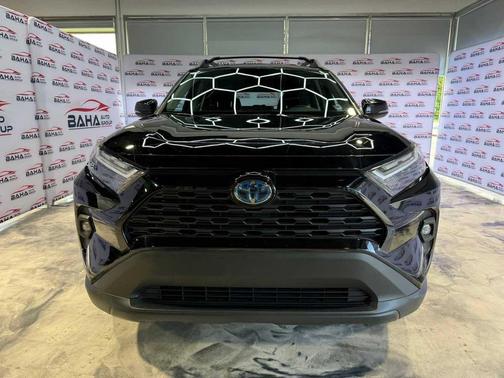 Midnight Black Metallic 2024 Toyota RAV4 Hybrid SE