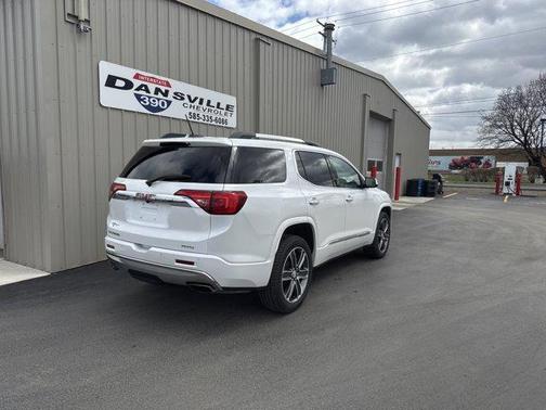 White Frost Tri-Coat 2019 GMC Acadia Denali