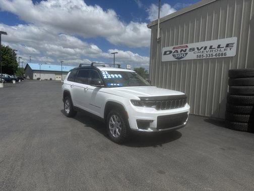 Bright White Clearcoat 2021 Jeep Grand Cherokee L Limited