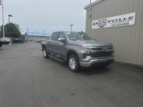 Sterling Gray Metallic 2026 Chevrolet Silverado 1500 LT