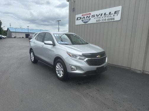 Silver Ice Metallic 2021 Chevrolet Equinox 1LT