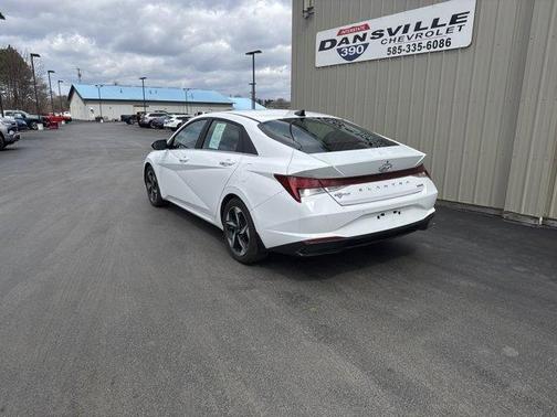 Ceramic White 2023 Hyundai ELANTRA HEV Limited