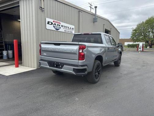 Sterling Gray Metallic 2026 Chevrolet Silverado 1500 Custom