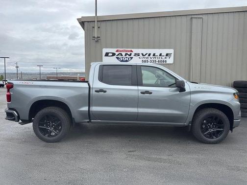 Sterling Gray Metallic 2026 Chevrolet Silverado 1500 Custom