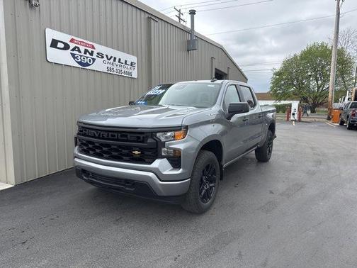 Sterling Gray Metallic 2026 Chevrolet Silverado 1500 Custom