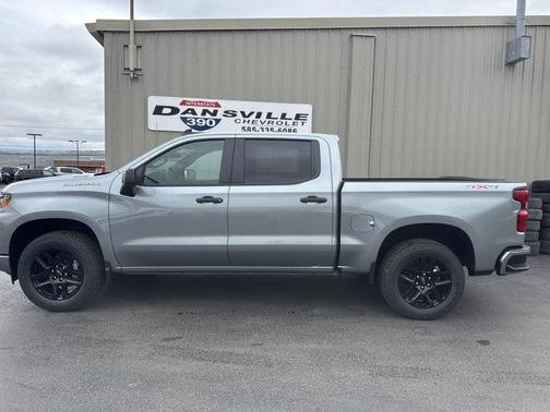 Sterling Gray Metallic 2026 Chevrolet Silverado 1500 Custom