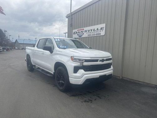 Summit White 2026 Chevrolet Silverado 1500 RST