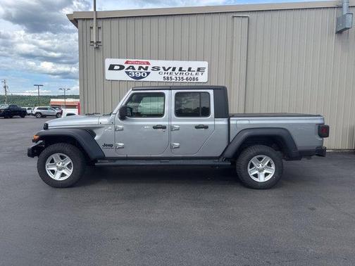 Billet Silver Metallic Clearcoat 2020 Jeep Gladiator Sport